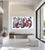 Large Abstract Mid-Century Painting by Artist Kenneth Joaquin (36” X 60”) For Sale - Image 10 of 10