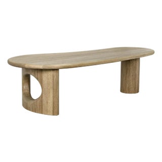 NOIR Harvey Coffee Table, Washed Walnut For Sale
