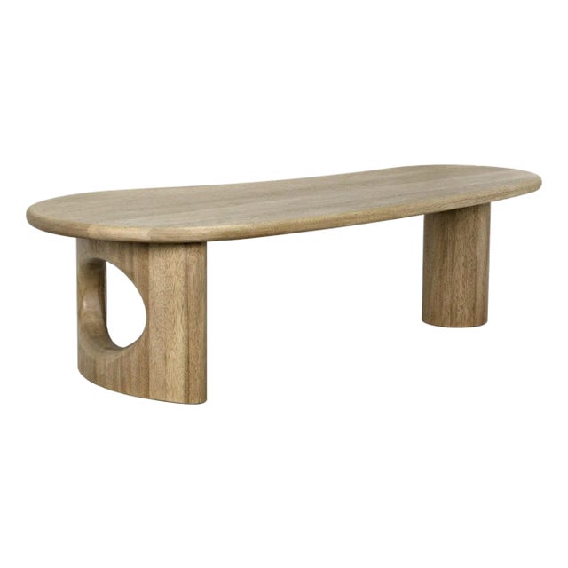 NOIR Harvey Coffee Table, Washed Walnut For Sale