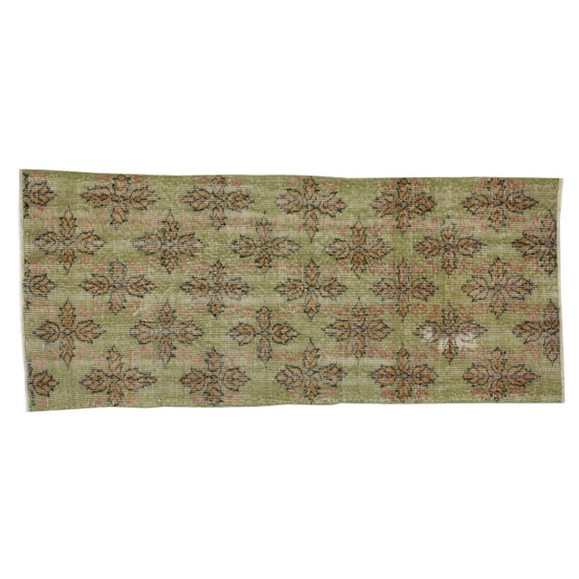 Vintage Turkish Sivas Rug - 02'09 x 06'03 For Sale - Image 4 of 5