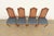 1960s Baker Furniture Style French Provincial Louis XV Carved Walnut and Cane Back Dining Chairs, Set of Four For Sale - Image 5 of 13