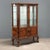 Walnut Burl Veneered Display Cabinet For Sale - Image 9 of 9