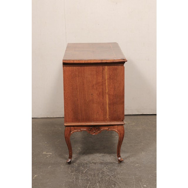 Brown Late 18th C Italian Two-Drawer Raised Chest For Sale - Image 8 of 11