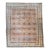 Vintage Mahal Sultanabad Rug, Hand-Knotted Wool, Geometric Pattern, 10x14, Pale Pink & Ivory For Sale