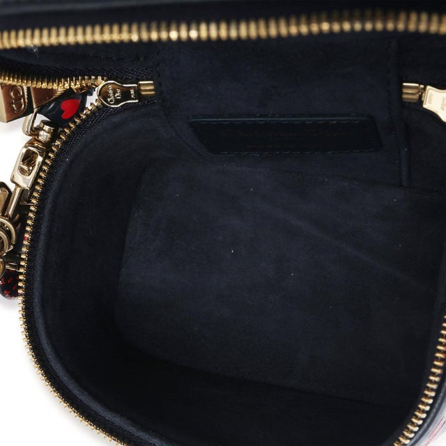 Blue Red Dioramour DiorTravel Micro Vanity Case For Sale - Image 9 of 9