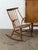 Mid-Century Modern Vintage Danish Model IW3 Rocking Chair by Illum Wikkelsø, 1960s For Sale - Image 3 of 9