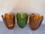 Vintage Handmade Recycled Glass Vases, San Miguel, Spain, 1970s, Set of 3 For Sale - Image 3 of 11