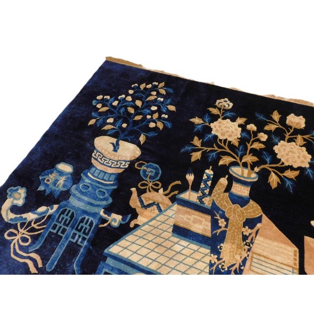 Vintage Chinese Rug. 5'x 8' For Sale - Image 10 of 12