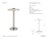 Visual Comfort Signature Aran 9" Rechargeable Accent Lamp in Polished Nickel and Alabaster Designer: Visual Comfort...