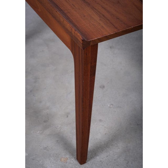 Teak Coffee or Side Table attributed to Finn Juhl for France & Daverkosen, Denmark, 1950s For Sale - Image 6 of 12