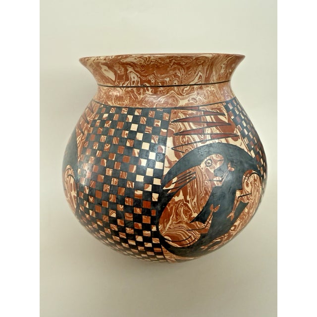 This beautiful piece was purchased at an estate sale with several similar items. It seems as though the prior owner was a...