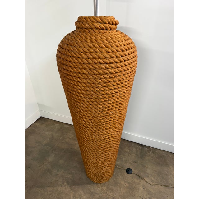 Monumental sculptural floor lamp by Fusion Specialties, Inc. of Broomfield, Colorado, circa 1990s. Standing an impressive...