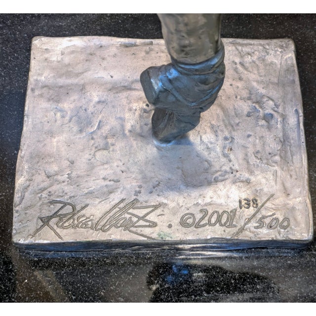 l.e. Bronze Sculpture: "Arabesque" Signed by Rebecca Clark (138/500) For Sale - Image 11 of 11