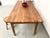 Wood Vintage Farmhouse Table in Oak and Pine, 1950s For Sale - Image 7 of 18