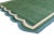 Not Yet Made - Made To Order Handmade Cotton Scalloped Green Rug - 12'x15' For Sale - Image 5 of 11