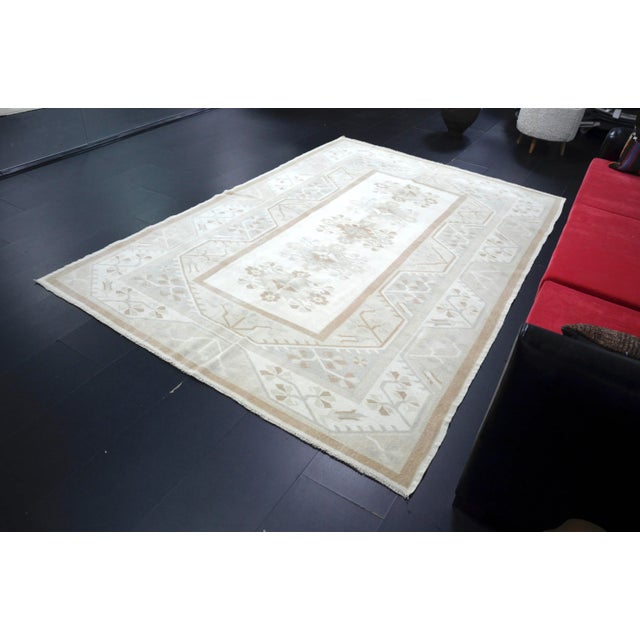 1960s Handmade wool and cotton rug in Turkish Anatolian Carpet, Vintage Area Rug, Turkish Vintage Anatolian Rug, Handmade...