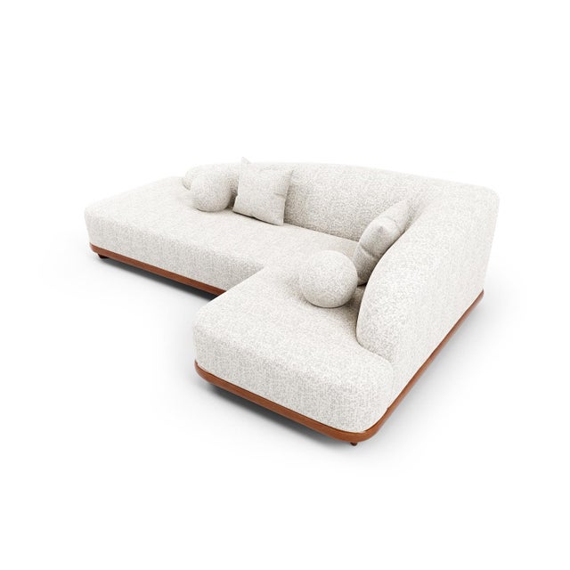 Mid-Century Modern Bossa Corner Sofa by Pedro Ferreira For Sale - Image 3 of 8