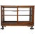Antique Country Store Oak Display Case With Feet C1920 For Sale - Image 4 of 10