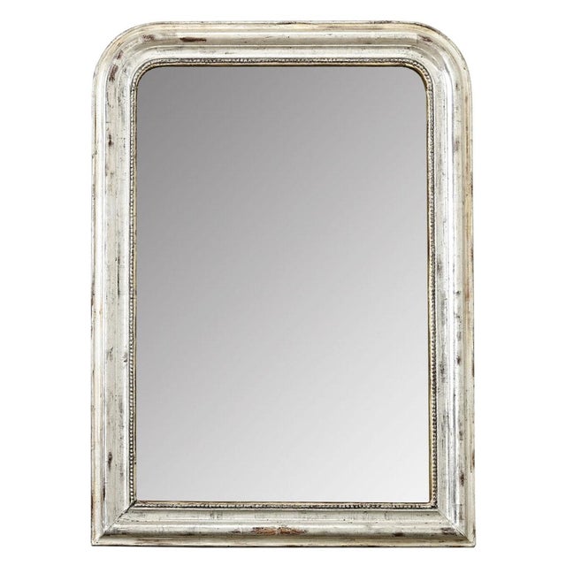 French 19th Century Silver Gilt Louis Philippe Mirror For Sale - Image 10 of 10
