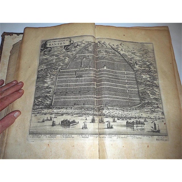 Antique 1669 First English Edition of "An Embassy From the East-India Company" - Very Rare For Sale In Cincinnati - Image 6 of 13