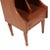 Vintage Walnut Magazine Rack or Nightstand, 1940s For Sale - Image 3 of 7