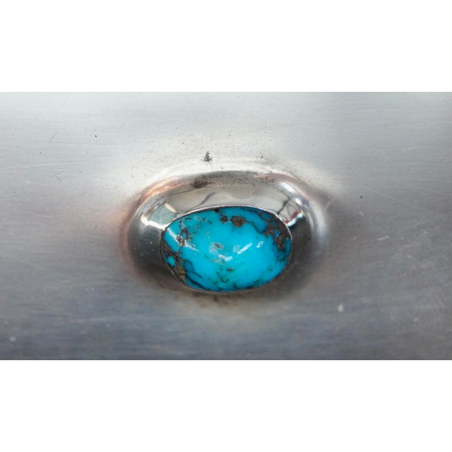 Silver Silver & Turquoise Cymric Clothes Brush from Liberty & Co., 1906 For Sale - Image 8 of 10