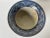 A charming vintage studio pottery bowl, hand-thrown and signed on the underside with an illegible artist’s mark dated...