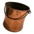 19th Century European Copper 4 Liter Hanging Hearth Pot – Rich Patina For Sale