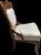 Victorian Early 20th Century Eastlake Chair - New White Upholstery For Sale - Image 3 of 3