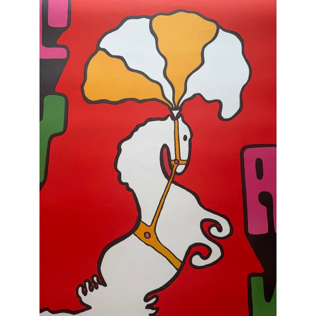 1970s Jan Mlodozeniec (1929-2000), Cyrk Horse 1979, Poster No. 22 Copyright by Desa Foreign Trade Enterprise, Printed in Poland For Sale - Image 5 of 6