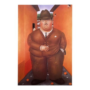 Fernando Botero 45 the Street 1983
