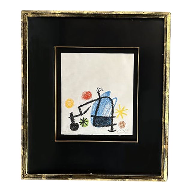 Joan Miro - Artist's Proof Handsigned Lithograph For Sale