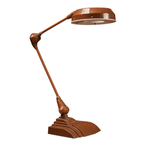 1940s Art Deco "Flexo" Industrial Fluorescent Magnifier Task Lamp