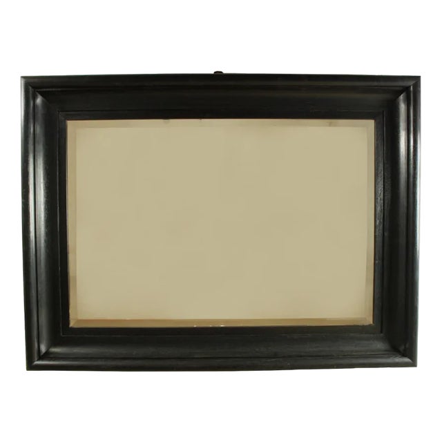 Large Oak Mirror, 1930s For Sale