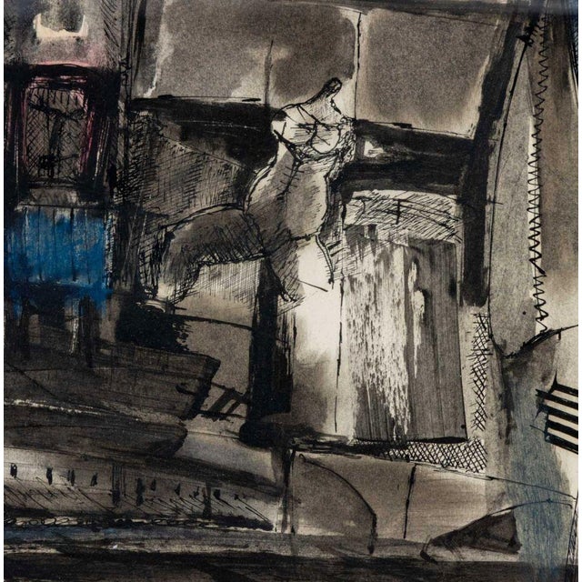 Wood Agudelo Abstract Composition Assemblage, 1966 For Sale - Image 7 of 9