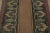Rug & Kilim Antique Hooked Rug With Floral Garland Design in Beige and Green - Rug & Kilim For Sale - Image 4 of 7