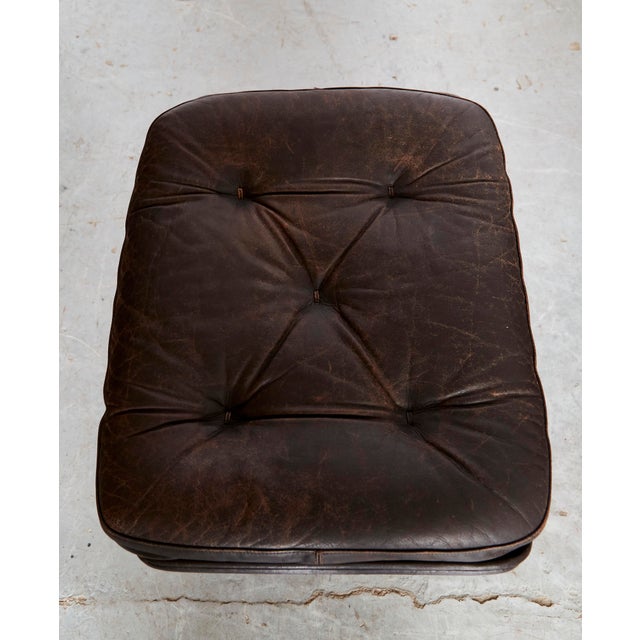 Set of MS-68 Swivel Lounge Chair and Ottoman from Madsen & Schübell, 1960s For Sale - Image 14 of 18