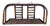 Mid- Century, Bamboo & Rattan Wall Shelf, 1960s For Sale