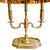 Mid 20th Century Vintage French Neoclassical Brass Three-Light Bouillotte Lamp With Black Tole Shade For Sale - Image 5 of 9