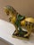 Midcentury period Italian glazed pottery horse Figure with appropriate marks on base. Well molded and with vibrant colors....