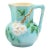 Late 19th Century Large English Dogwood Blossom Majolica Water Pitcher For Sale