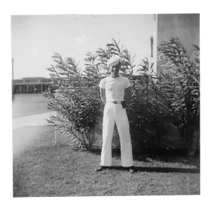 1950s Sailor in Uniform Photograph