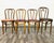 Brown Vintage Thonet Style Bentwood Dining or Occasional Chairs - Set of 4 For Sale - Image 8 of 8