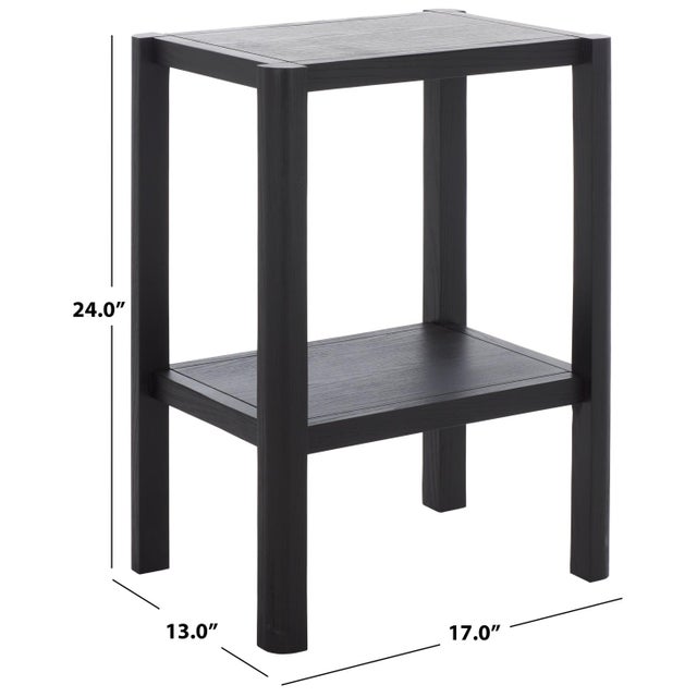 Contemporary Hendro Accent Table in Black For Sale - Image 3 of 8