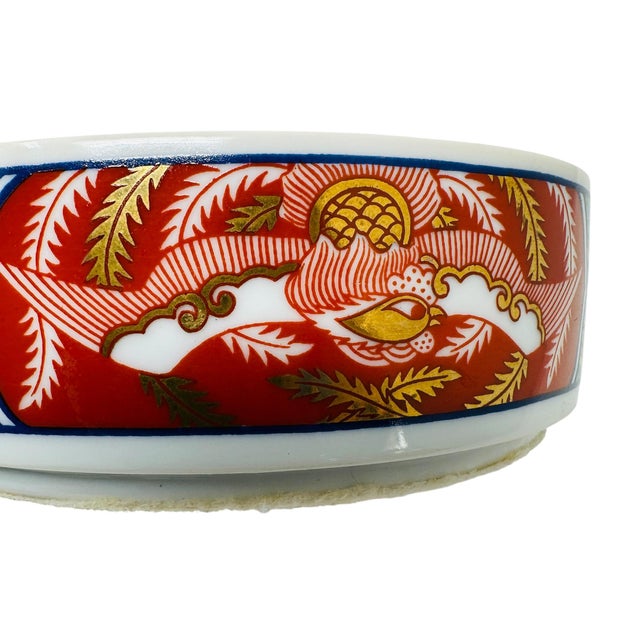 Ceramic 1980s Toscany Collection Japan Imari Style Porcelain Stacking Bento Trinket Box - 3 Piece Set For Sale - Image 7 of 13