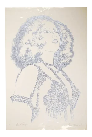 1976 Ann Chernow Ursa Major Serigraph
