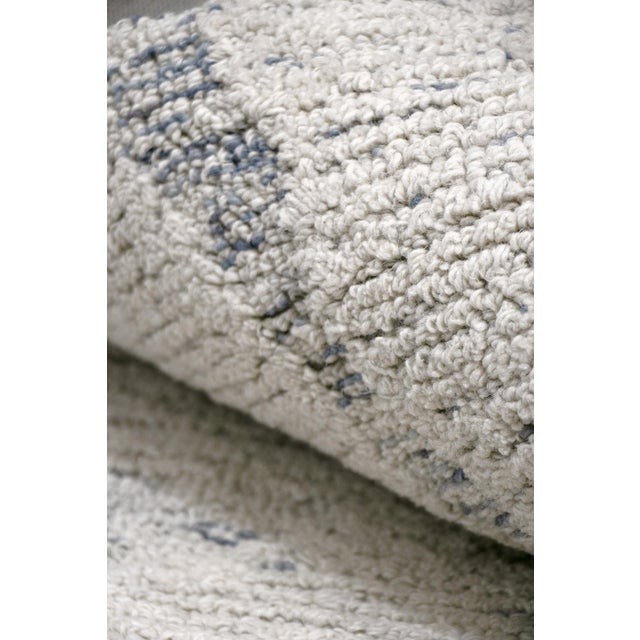 Transitional Harmony Ivory Leaf Area Rug- 5' 0'' X 8' 0'' For Sale - Image 3 of 5