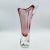 Mid-Century Modern 1970s Handcrafted Pink Vase in Murano Glass. Made in Italy For Sale - Image 3 of 7