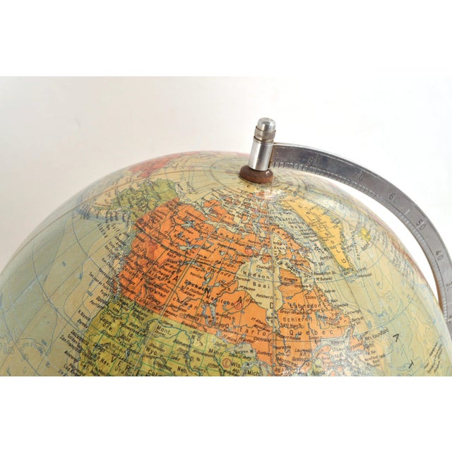 Vintage Globe from Räths, 1950s For Sale - Image 9 of 10