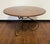 French Country European French Grange Country Farmhouse Style Iron Scrolled & Cherry Wood Dining Table For Sale - Image 3 of 5